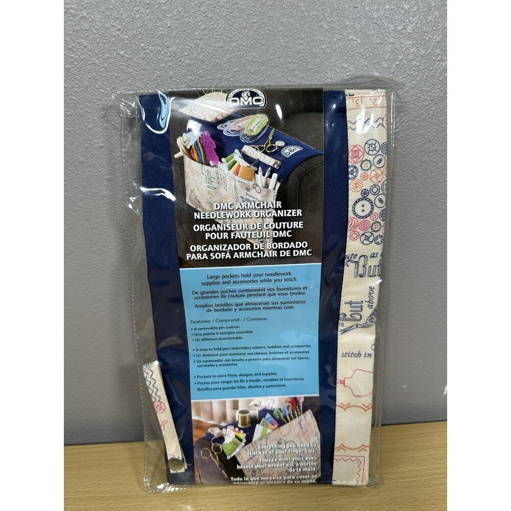 DMC New Armchair Needlework Organizer for Supplies and Accessories